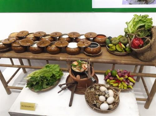 自然食材展示。（图片来源：因特网）