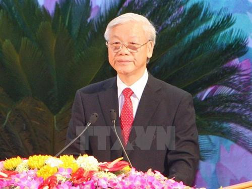 越共中央总书记阮富仲。（图片来源：越通社）