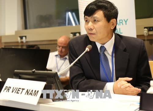 越南驻联合国代表团团长邓廷贵大使。（图片来源：越通社）
