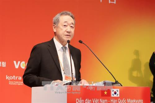 韩国Maekyung传媒集团总裁张大焕。(图片来源:越通社) 韩国Maekyung传媒集团总裁张大焕。(图片来源:越通社)