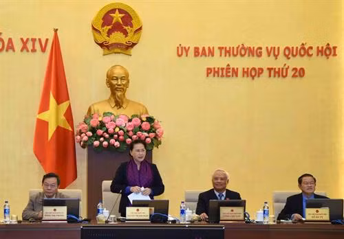 阮氏金银在会上发表讲话。（图片来源：越通社）