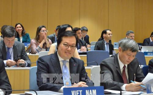 越南常驻联合国日内瓦、世贸组织和其他国际组织 代表杨志勇大使(图片来源:越通社) 越南常驻联合国日内瓦、世贸组织和其他国际组织 代表杨志勇大使(图片来源:越通社)