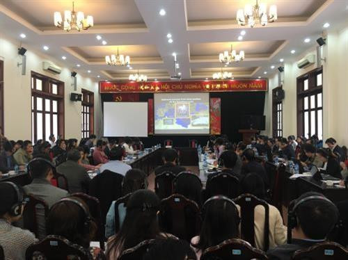 研讨会场景。图自越通社