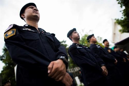 泰国警察。（图片来源：越通社）