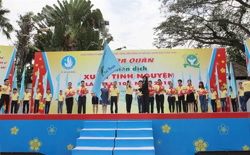 启动仪式。(图片来源:越通社) 启动仪式。(图片来源:越通社)