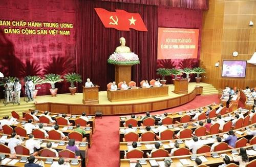 会议全景（图片来源：越通社)