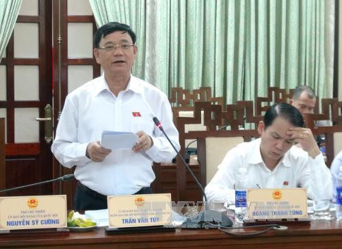 越共中央组织部副部长陈文髓。图自越通社