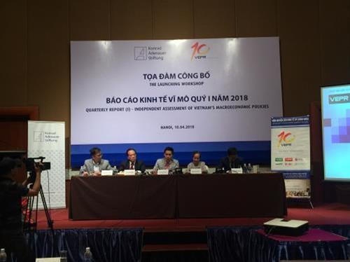 2018年第一季度宏观经济报告发布会。(图片来源于互联网）