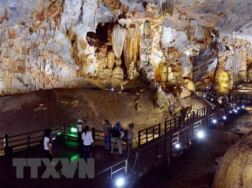广平省 天堂洞。（图片来源：越通社）