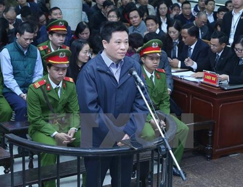 海洋商业股份银行前董事长何文深一案。（图片来源：越通社)