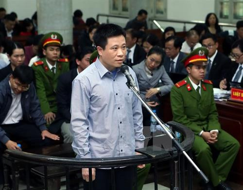 海洋商业股份银行前董事长何文深一案。（图片来源：越通社)