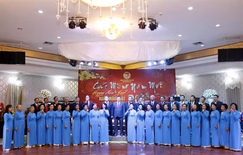 活动上的文艺节目。（图片来源：越通社）