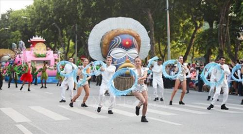 首都解放日65周年纪念活动之一。图自越通社 首都解放日65周年纪念活动之一。图自越通社