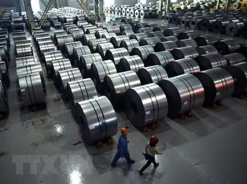 越南钢铁出口额同比增长56.3% ảnh 2