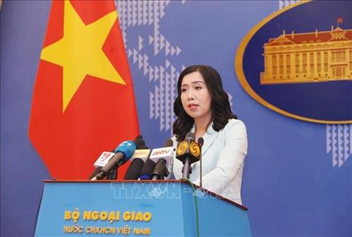 越南外交部发言人黎氏秋姮。图自越通社