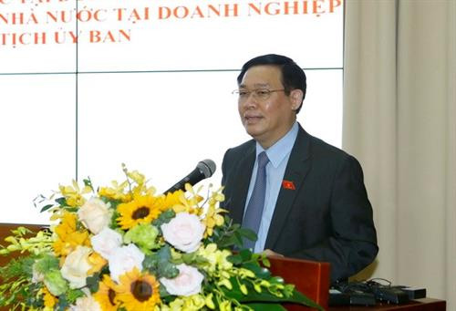 政府副总理王廷惠发表讲话。（图片来源：越通社）