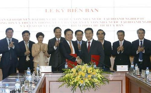 签署仪式。（图片来源：越通社）