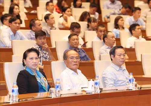 国会主席阮氏金银出席关于孙德胜主席生平和事业的专题研讨会 ảnh 1 国会主席阮氏金银出席关于孙德胜主席生平和事业的专题研讨会 ảnh 1