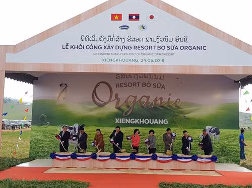 动工兴建仪式现场。图自因特网