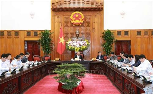 会议场景。图自越通社