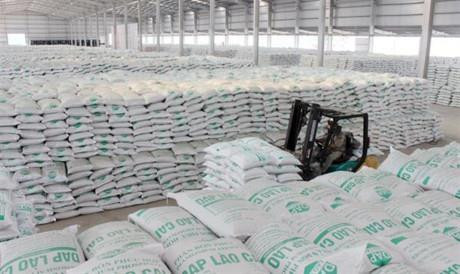 越南化肥生产厂。(图片来源:越通社) 越南化肥生产厂。(图片来源:越通社)