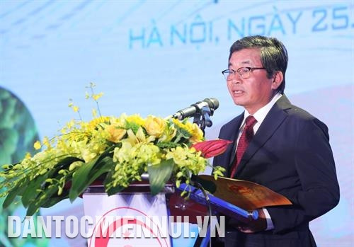 宁顺省人民委员会主席刘春永表示,“宁顺旅游与文化节”旨在向首都市民推介宁顺的旅游和文化。记者 凯旋 摄 宁顺省人民委员会主席刘春永表示,“宁顺旅游与文化节”旨在向首都市民推介宁顺的旅游和文化。记者 凯旋 摄