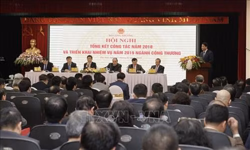 会议场景。图自越通社