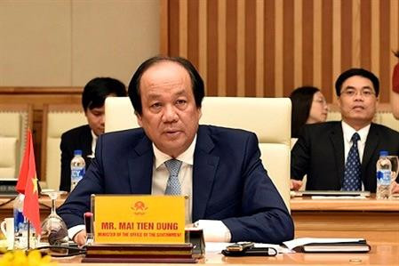 越南政府办公厅主任梅进勇。图自因特网 越南政府办公厅主任梅进勇。图自因特网