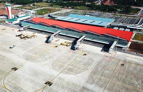 云屯国际航空港。图自越通社