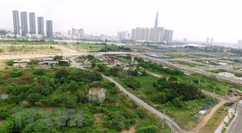 越南政府对胡志明市和坚江省土地使用规划方案进行调整。(图片来源:因特网) 越南政府对胡志明市和坚江省土地使用规划方案进行调整。(图片来源:因特网)