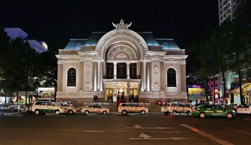 胡志明市大剧院。(图片来源:因特网) 胡志明市大剧院。(图片来源:因特网)