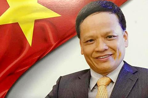 联合国国际法委员会副主席阮洪操大使。图自互联网