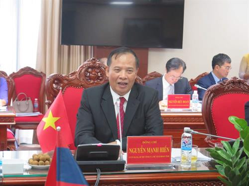 海阳省省委书记、人民议会主席阮孟显。（图片来源：越通社）