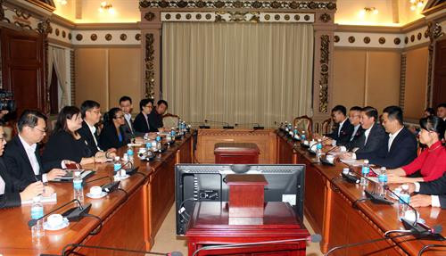 会见场景 (图片来源:越通社) 会见场景 (图片来源:越通社)