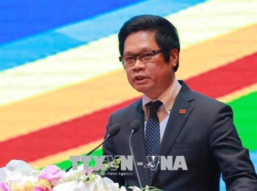 越南工商会主席武进禄。图自越通社
