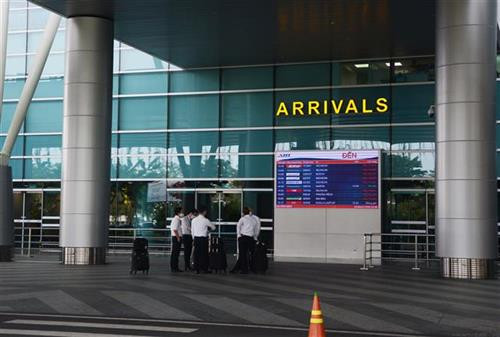岘港国际航空港。图自越通社