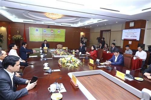 启动仪式场景。图自越通社