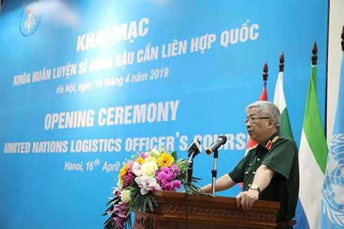 越南国防副部长、国防部联合国维和行动指委会主任阮志咏。图自tienphong.vn