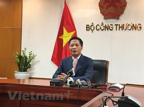 越南工贸部部长陈俊英。图自越通社 越南工贸部部长陈俊英。图自越通社