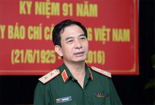 越南国防部副部长潘文江上将。（图片来源：因特网）