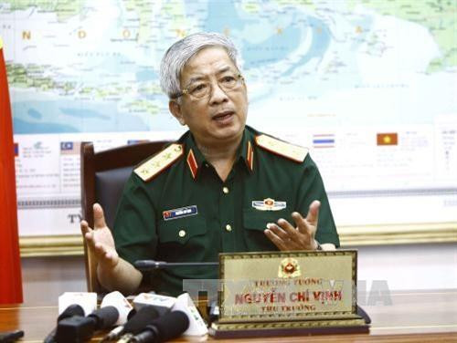 国防部副部长阮志咏。图自越通社 国防部副部长阮志咏。图自越通社