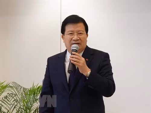 资料图：越南政府副总理郑廷勇。（图片来源：越通社）