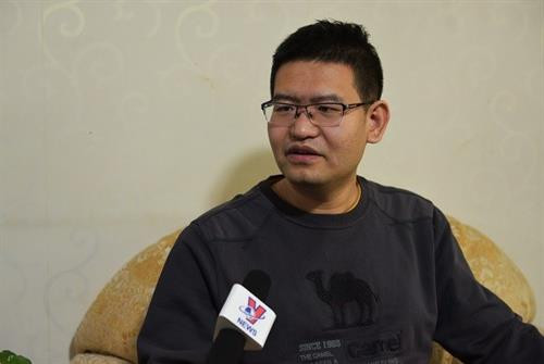 中国对外经济贸易大学讲师尚峰。越通社常驻北京记者 永河 中坚 摄