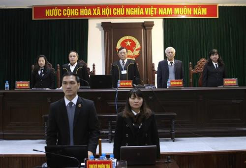 审判委员会。(图片来源:越通社) 审判委员会。(图片来源:越通社)