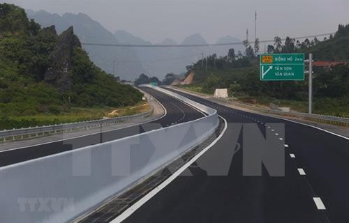 北江凉山高速公路。图自越通社