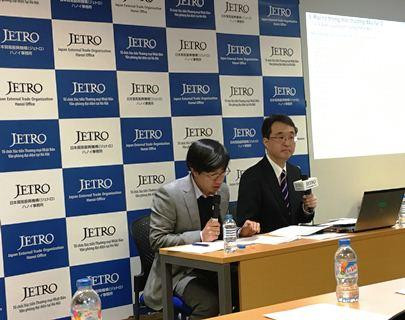 JETRO驻河内代表处首席代表北川博信。（图片来源于互联网）