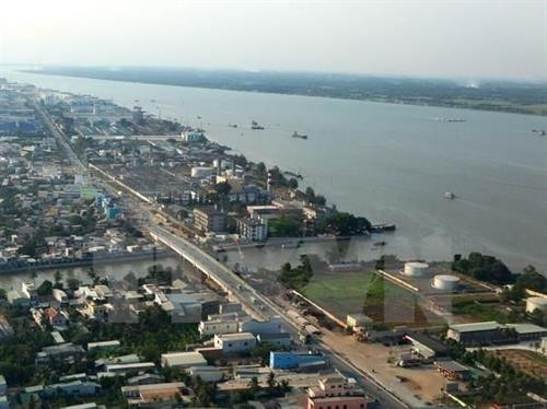 附图: 芹苴市。图自越通社 附图: 芹苴市。图自越通社