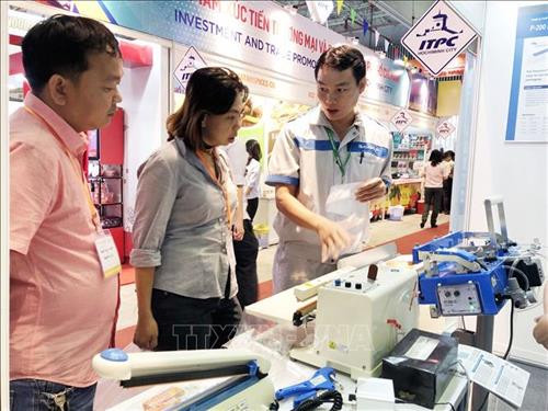 2018年越南国际食品工业展共设600间展位。图自越通社