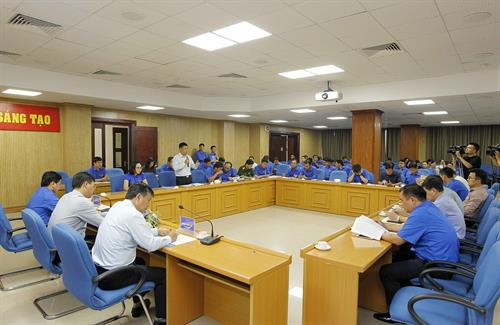 开通仪式场景。越通社记者 文叠 摄