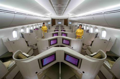 资料图：越航新增60万个座位 满足夏季旅游高峰期的出行需求 。图自越通社